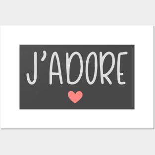 j'adore Posters and Art